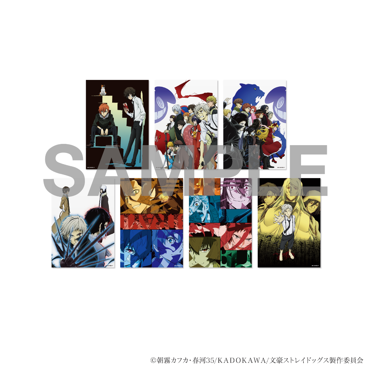 グッズ紹介 | 文豪ストレイドッグス ART & DESIGN EXHIBITION
